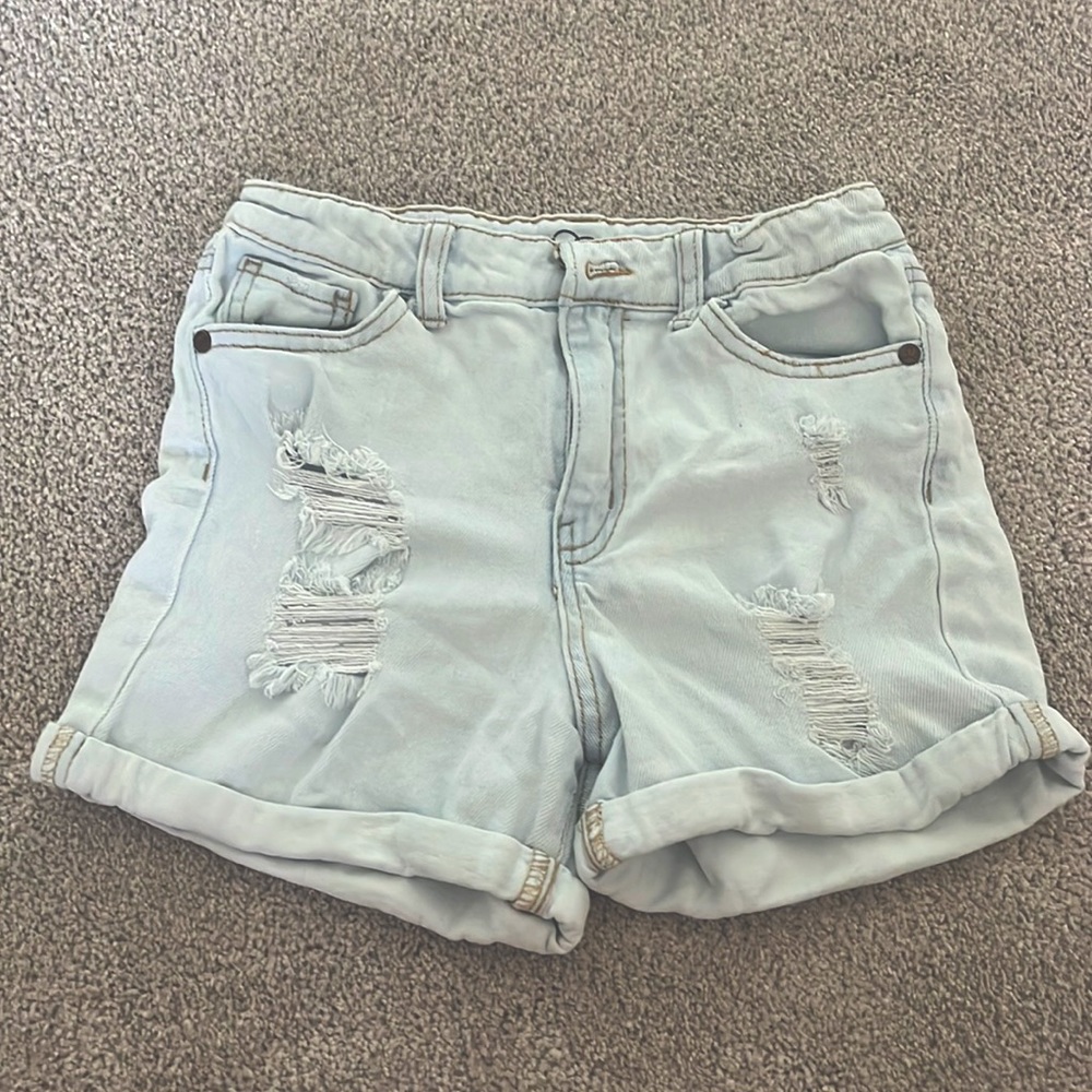 Jean shorts from Target